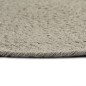 vidaXL Manteles individuales redondos 4 uds algodón gris liso 38 cm