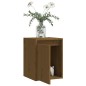 vidaXL Armario de pared madera maciza de pino marrón miel 30x30x40 cm vidaXL Armario de pared madera maciza de pino marrón miel 30x30x40 cm