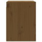 vidaXL Armario de pared madera maciza de pino marrón miel 30x30x40 cm vidaXL Armario de pared madera maciza de pino marrón miel 30x30x40 cm