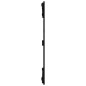 vidaXL Cabecero de cama de pared madera maciza pino negro 95,5x3x90 cm