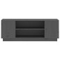vidaXL Mueble de TV madera maciza de pino gris 110x35x40,5 cm vidaXL Mueble de TV madera maciza de pino gris 110x35x40,5 cm