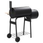 vidaXL Barbacoa clásica de carbón con ahumador vidaXL Barbacoa clásica de carbón con ahumador