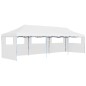vidaXL Carpa de fiestas pop-up plegable con 5 paredes blanco 3x9 m vidaXL Carpa de fiestas pop-up plegable con 5 paredes blanco 3x9 m