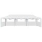 vidaXL Carpa de fiestas pop-up plegable con 5 paredes blanco 3x9 m vidaXL Carpa de fiestas pop-up plegable con 5 paredes blanco 3x9 m