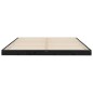 vidaXL Estructura de cama de madera maciza pino negra 150x200 cm