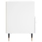 vidaXL Mesitas de noche 2 uds madera ingeniería blanco 40x35x47,5 cm vidaXL Mesitas de noche 2 uds madera ingeniería blanco 40x35x47,5 cm