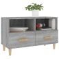 vidaXL Mueble de TV madera de ingeniería gris Sonoma 80x36x50 cm vidaXL Mueble de TV madera de ingeniería gris Sonoma 80x36x50 cm
