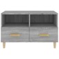 vidaXL Mueble de TV madera de ingeniería gris Sonoma 80x36x50 cm vidaXL Mueble de TV madera de ingeniería gris Sonoma 80x36x50 cm