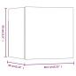 vidaXL Muebles para TV de pared 8 uds gris Sonoma 30,5x30x30 cm vidaXL Muebles para TV de pared 8 uds gris Sonoma 30,5x30x30 cm