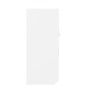 vidaXL Armario para llaves blanco contrachapada y acero 40x8,5x20 cm vidaXL Armario para llaves blanco contrachapada y acero 40x8,5x20 cm