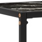 vidaXL Mesa consola vidrio templado negro 100x35x75 cm vidaXL Mesa consola vidrio templado negro 100x35x75 cm