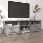 vidaXL Mueble de TV madera contrachapada gris Sonoma 150x33,5x45 cm vidaXL Mueble de TV madera contrachapada gris Sonoma 150x33,5x45 cm
