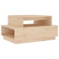 vidaXL Mesa de centro de madera maciza de pino 80x55x40,5 cm vidaXL Mesa de centro de madera maciza de pino 80x55x40,5 cm