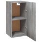 vidaXL Set de muebles para TV 8 pzas madera contrachapada gris Sonoma