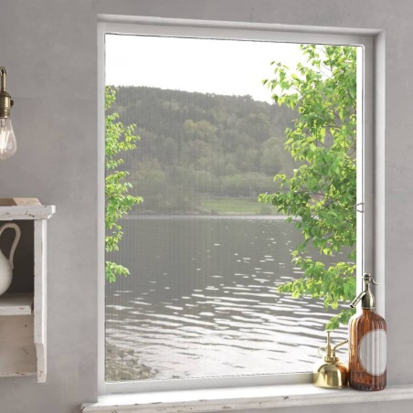 vidaXL Mosquitera para ventanas blanco 80x100 cm