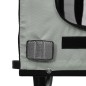 vidaXL Remolque de bicicleta mascotas hierro tela Oxford gris negro vidaXL Remolque de bicicleta mascotas hierro tela Oxford gris negro