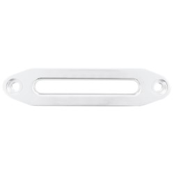 vidaXL Guía para cabrestante aluminio plateado 254 mm