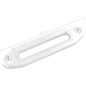 vidaXL Guía para cabrestante aluminio plateado 254 mm