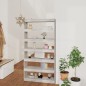 vidaXL Estantería madera contrachapada gris Sonoma 100x30x198 cm vidaXL Estantería madera contrachapada gris Sonoma 100x30x198 cm