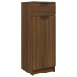 vidaXL Armario de baño madera contrachapada marrón roble 32x34x90 cm