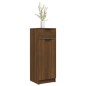 vidaXL Armario de baño madera contrachapada marrón roble 32x34x90 cm