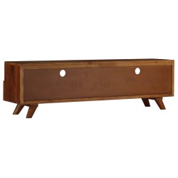 vidaXL Mueble para TV de madera maciza reciclada 140x30x40 cm