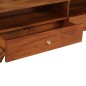 vidaXL Mueble para TV de madera maciza reciclada 140x30x40 cm