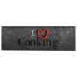 vidaXL Alfombra de cocina lavable Cooking 45x150 cm vidaXL Alfombra de cocina lavable Cooking 45x150 cm