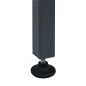 vidaXL Banco de trabajo de acero negro 120x60x85 cm vidaXL Banco de trabajo de acero negro 120x60x85 cm