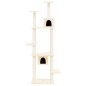 vidaXL Rascador para gatos con postes de sisal crema 176 cm vidaXL Rascador para gatos con postes de sisal crema 176 cm