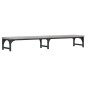 vidaXL Soporte de pantalla madera ingeniería gris Sonoma 105x23x15,5cm vidaXL Soporte de pantalla madera ingeniería gris Sonoma 105x23x15,5cm