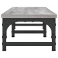 vidaXL Soporte de pantalla madera ingeniería gris Sonoma 105x23x15,5cm vidaXL Soporte de pantalla madera ingeniería gris Sonoma 105x23x15,5cm