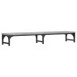 vidaXL Soporte de pantalla madera ingeniería gris Sonoma 105x23x15,5cm vidaXL Soporte de pantalla madera ingeniería gris Sonoma 105x23x15,5cm