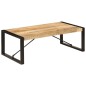vidaXL Mesa de centro 120x60x40 cm madera maciza de mango