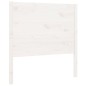 vidaXL Cabecero madera maciza de pino blanco 96x4x100 cm vidaXL Cabecero madera maciza de pino blanco 96x4x100 cm