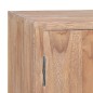 vidaXL Aparador de madera de teca maciza 110x30x75 cm