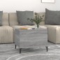 vidaXL Mesa de centro madera contrachapada gris Sonoma 60x44,5x45 cm vidaXL Mesa de centro madera contrachapada gris Sonoma 60x44,5x45 cm
