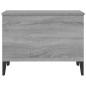 vidaXL Mesa de centro madera contrachapada gris Sonoma 60x44,5x45 cm vidaXL Mesa de centro madera contrachapada gris Sonoma 60x44,5x45 cm