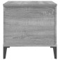 vidaXL Mesa de centro madera contrachapada gris Sonoma 60x44,5x45 cm vidaXL Mesa de centro madera contrachapada gris Sonoma 60x44,5x45 cm