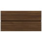 vidaXL Mueble de lavabo madera contrachapada roble marrón 90x38,5x45cm vidaXL Mueble de lavabo madera contrachapada roble marrón 90x38,5x45cm