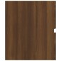 vidaXL Mueble de lavabo madera contrachapada roble marrón 90x38,5x45cm vidaXL Mueble de lavabo madera contrachapada roble marrón 90x38,5x45cm