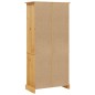 vidaXL Estantería 5 niveles Corona Range de pino mexicano 81x29x150 cm vidaXL Estantería 5 niveles Corona Range de pino mexicano 81x29x150 cm