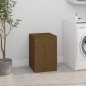 vidaXL Baúl para colada madera maciza pino marrón miel 44x44x66 cm