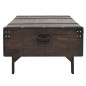 vidaXL Mesita de centro de madera maciza estilo vintage 120x55x35 cm vidaXL Mesita de centro de madera maciza estilo vintage 120x55x35 cm