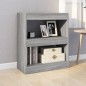 vidaXL Estantería/divisor de espacios color gris Sonoma 60x30x72 cm vidaXL Estantería/divisor de espacios color gris Sonoma 60x30x72 cm