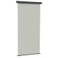 vidaXL Toldo lateral de balcón gris 122x250 cm vidaXL Toldo lateral de balcón gris 122x250 cm