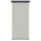 vidaXL Toldo lateral de balcón gris 122x250 cm vidaXL Toldo lateral de balcón gris 122x250 cm