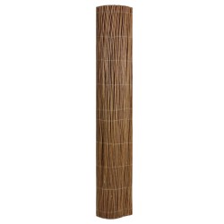 vidaXL Valla cañizo de sauce 500x100 cm