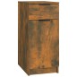 vidaXL Armario de escritorio aglomerado roble ahumado 33,5x50x75 cm vidaXL Armario de escritorio aglomerado roble ahumado 33,5x50x75 cm