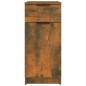 vidaXL Armario de escritorio aglomerado roble ahumado 33,5x50x75 cm vidaXL Armario de escritorio aglomerado roble ahumado 33,5x50x75 cm